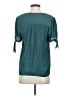 Paige Teal Short Sleeve Blouse Size XS - photo 2