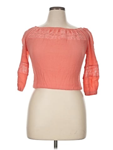 White Mark 3/4 Sleeve Top (view 1)