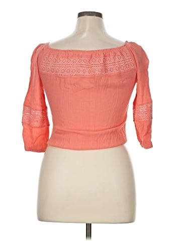 White Mark 3/4 Sleeve Top (view 2)