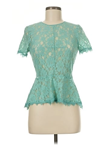 BCBGMAXAZRIA Short Sleeve Blouse (view 1)