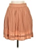 OAK + FORT Solid Tan Casual Skirt Size 0 - photo 1
