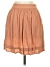 OAK + FORT Solid Tan Casual Skirt Size 0 - photo 2