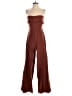 Zara Solid Brown Jumpsuit Size S - photo 1