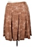 D.F.A. New York Animal Print Brown Casual Skirt Size 2X - photo 2