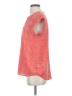Hilary Radley 100% Polyester Red Short Sleeve Top Size S - photo 5