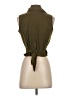Express Green Sleeveless Blouse Size 5 - 6 - photo 2