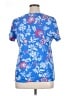 Croft & Barrow 100% Cotton Blue Short Sleeve Top Size XL - photo 2