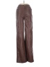 Bershka Brown Casual Pants Size XXS - photo 1