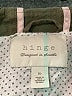 Hinge 100% Cotton Green Jacket Size M - photo 6