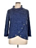 NY Collection Blue Pullover Sweater Size 1X - photo 1