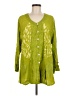 Assorted Brands 100% Rayon Green 3/4 Sleeve Blouse Size M - photo 1