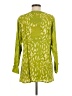 Assorted Brands 100% Rayon Green 3/4 Sleeve Blouse Size M - photo 2