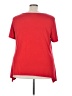 NY Collection Red Short Sleeve Top Size 3X - photo 2