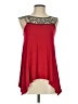 Kenar Red Sleeveless Blouse Size S - photo 1