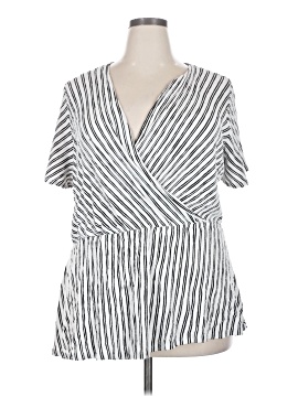 Lane Bryant Short Sleeve Blouse