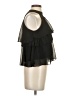 Shein 100% Polyester Black Sleeveless Blouse Size 2 - photo 4