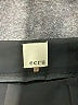 Ecru Solid Black Dress Pants Size 2 - photo 7