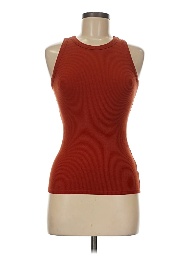 Pre-owned Maurices Sleeveless T-shirt In Orange