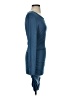 Unbranded Solid Blue Casual Dress Size S - photo 4