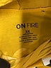 ON FIRE 100% Cotton Yellow Long Sleeve Top Size 3X - photo 7