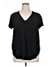 Torrid Black Short Sleeve Top Size 1X Plus (1) - photo 1