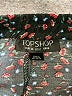 Topshop 100% Viscose Polka Dots Black Shorts Size 2 - photo 3