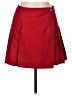 QMack 100% Polyester Solid Red Formal Skirt Size M - photo 1