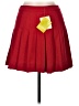 QMack 100% Polyester Solid Red Formal Skirt Size M - photo 2