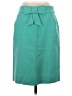J.Crew Solid Teal Formal Skirt Size 2 - photo 1