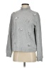 Talbots Floral Gray Pullover Sweater Size S - photo 1