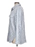 Max Studio Stripes Blue Long Sleeve Button-Down Shirt Size L - photo 5
