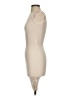 Unbranded 100% Cotton Solid Tan Cocktail Dress Size S - photo 5