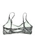Unbranded Metallic Silver Swimsuit Top Size 0X - photo 2
