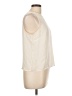 Jaclyn Smith 100% Polyester Ivory Sleeveless Blouse Size L - photo 4