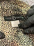 Fred David Animal Print Brown 3/4 Sleeve Button-Down Shirt Size S - photo 7