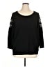 Worthington Black Pullover Sweater Size 1X - photo 1