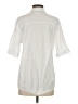Assorted Brands White 3/4 Sleeve Button-Down Shirt Size S - photo 2