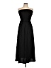 Central Park West Solid Black Casual Dress Size L - photo 1