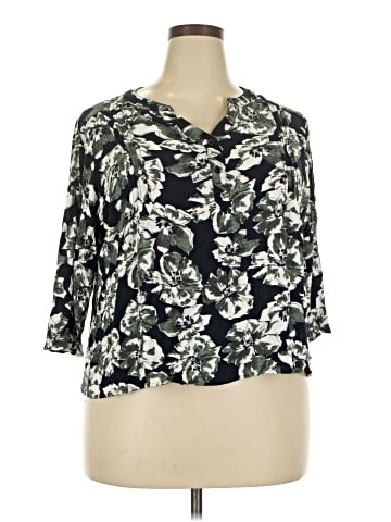 Fun2Fun 3/4 Sleeve Blouse (view 1)