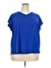 Taohuadao Blue Short Sleeve Top Size 3X - photo 1