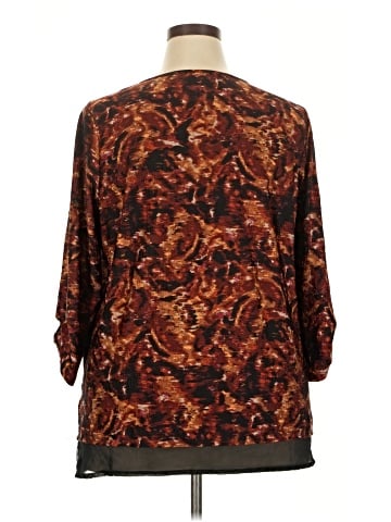 Kim Rogers 3/4 Sleeve Blouse (view 2)