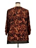 Kim Rogers 100% Polyester Brown 3/4 Sleeve Blouse Size 2X - photo 2