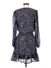 Evereve 100% Polyester Paisley Blue Casual Dress Size XS - photo 2