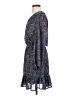 Evereve 100% Polyester Paisley Blue Casual Dress Size XS - photo 5