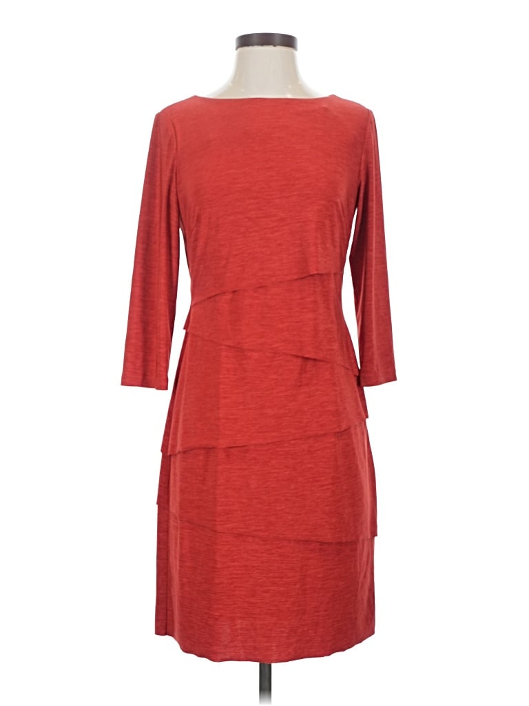 Pre-owned Tahari By Asl Casual Dress In Red