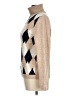 A.P.C. Argyle Tan Pullover Sweater Size M - photo 5