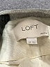Ann Taylor LOFT 100% Cotton Silver Jacket Size S - photo 6