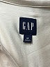 Gap 100% Polyester Color Block Ivory Long Sleeve Blouse Size M - photo 7