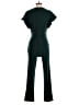 Spense Solid Green Jumpsuit Size 4 - photo 2