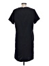 Lands' End 100% Polyester Solid Black Casual Dress Size 12 - photo 2